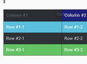 Drag & Drop Table Columns For Bootstrap