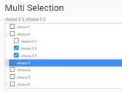 Multi-Select Drop Down Tree Plugin With jQuery - Combo Tree