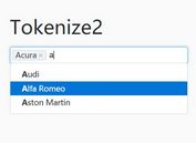 Dynamic Autocomplete Tag Input Plugin For jQuery - Tokenize2