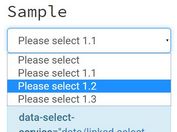 Dynamic Dependent Dropdown List Plugin With jQuery - linkedSelect