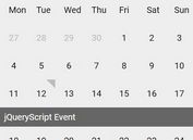 Easy Dynamic Event Calendar Plugin For jQuery - tempust
