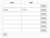 Dynamic Form Field Creation & Deletion Plugin - add-input-area