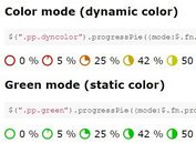 <b>Dynamic Pie Chart-style Progress Bar with jQuery and SVG - progresspieSVG</b>