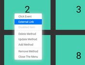 Dynamic Right Click Menu Plugin With jQuery - Context Menu