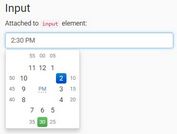 Easy Clock Time Picker Plugin For Bootstrap - Clockface