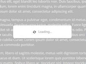 Easy Customizable Loading Mask Plugin With jQuery - mloading