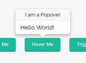 Easy Customizable jQuery Popover Plugin - Popover.js