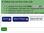 Easy and Customizable jQuery Tags Management Plugin - TagTagger