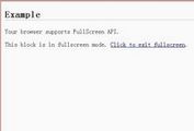 Easy Elements Fullscreen Plugin with jQuery