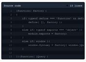Easy Flexible Syntax Highlighting Plugin For jQuery - Syntaxy.js
