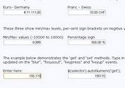 <b>Easy Number and Currency Formatting Library - autoNumeric</b>