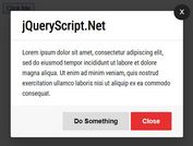 Easy Responsive Modal Dialog In jQuery - simple-modal