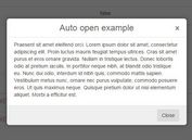 Easy Static Modal Popup Plugin For jQuery - eZmodal