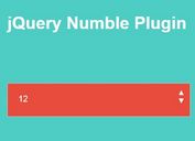 Easy Stylable jQuery Number Input Spinner Plugin - Numble