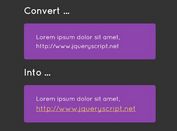 Easy Text URL To Hyperlink Converter With jQuery - Replace Anchor Links