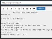 Easy WYSIWYG Markdown Editor For Bootstrap - Bootstrap Markdown