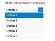 <b>Easy jQuery Based Drop Down Builder - EasyDropDown</b>