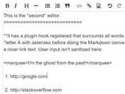 Easy jQuery Markdown Editor with Instant Preview - mdejs