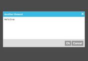 Easy jQuery Popup Window Dialog Box Plugin - Message Box
