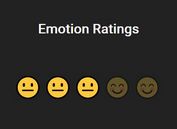 Emoji Based Rating Plugin With jQuery - Emotion Ratings