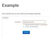 Event Based Bootstrap Form Validation Pluin with jQuery - formalerts