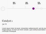 Scrollable Event Timeline Plugin With jQuery - eventline.js
