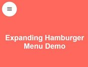 Expanding Fullscreen Hamburger Menu With jQuery And CSS3