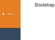 Expanding Sidebar Navigation with jQuery and Bootstrap 3 - Vertical Menu