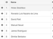 Feature-rich Responsive Data Grid Plugin With jQuery - Grid.js
