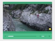 Flat Responsive HTML5 Video Player With jQuery And CSS3