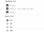 Flat jQuery Checkbox & Radio Button Replacement - checkboxradio