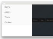 <b>Flexible Accessible Off-canvas Panel Plugin For jQuery - js-offcanvas</b>