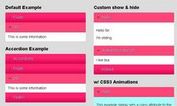 <b>Flexible Content Expanding and Collapsing Plugin - jQuery Collapse</b>