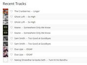 jQuery Plugin To Get Recent Track Form Last.fm - ghostfm