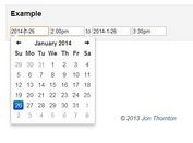 Google Calendar-Like jQuery Data & Time Range Picker - datepair