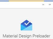 Google Inbox Style Linear Preloader Plugin with jQuery and CSS3