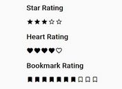 Google Material Rating Plugin With jQuery - star.rating.js
