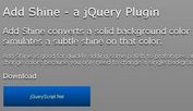 Gradient Color Background Plugin For jQuery - Add Shine