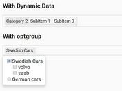 Grouped Multiple Selection Plugin For jQuery - GroupMultiSelect