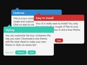 Interactive Tooltip-style Guided Tour Plugin - jQuery TourJS