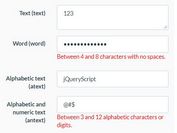 Powerful HTML5 Form Validation Plugin - jQuery DjValidator