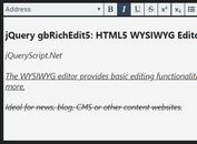 Html editor free