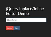 Inplace/Inline Editor With Save/Cancel Buttons - jQuery inplace.js