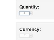 Input Number Spinner with jQuery and Bootstrap - Spinner
