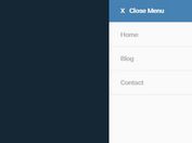 Interactive Off-canvas Overlay Menu With jQuery And CSS3