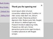 Light & Animated jQuery Modal Window Plugin - JUI Modals