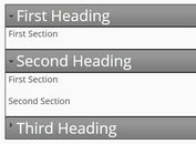 Lightweight Collapsible Accordion Menu Plugin - collapsible