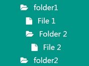 Lightweight File/Folder Tree Plugin with jQuery - Orange Tree