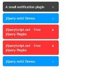 Lightweight Pretty jQuery Notification Box Plugin - notiJ