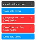 Lightweight Pretty jQuery Notification Box Plugin - notiJ